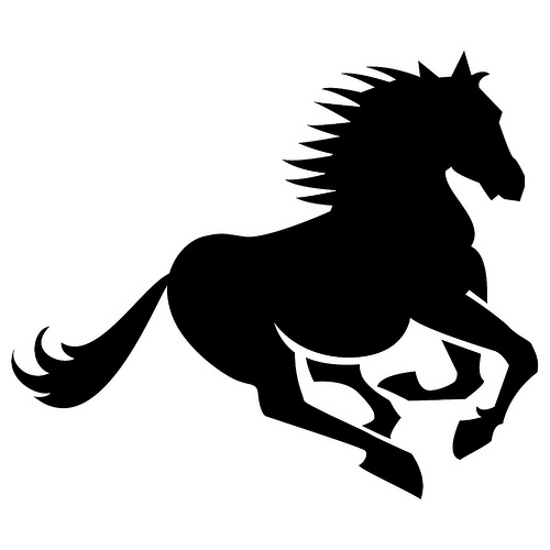 Horse Silhouette Vector | Flickr - Photo Sharing!