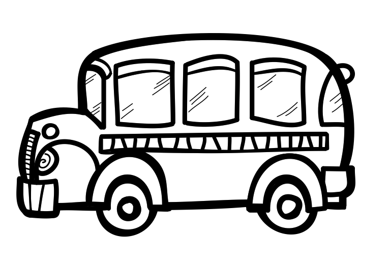 Bus Drawing For Kids Images & Pictures - Becuo