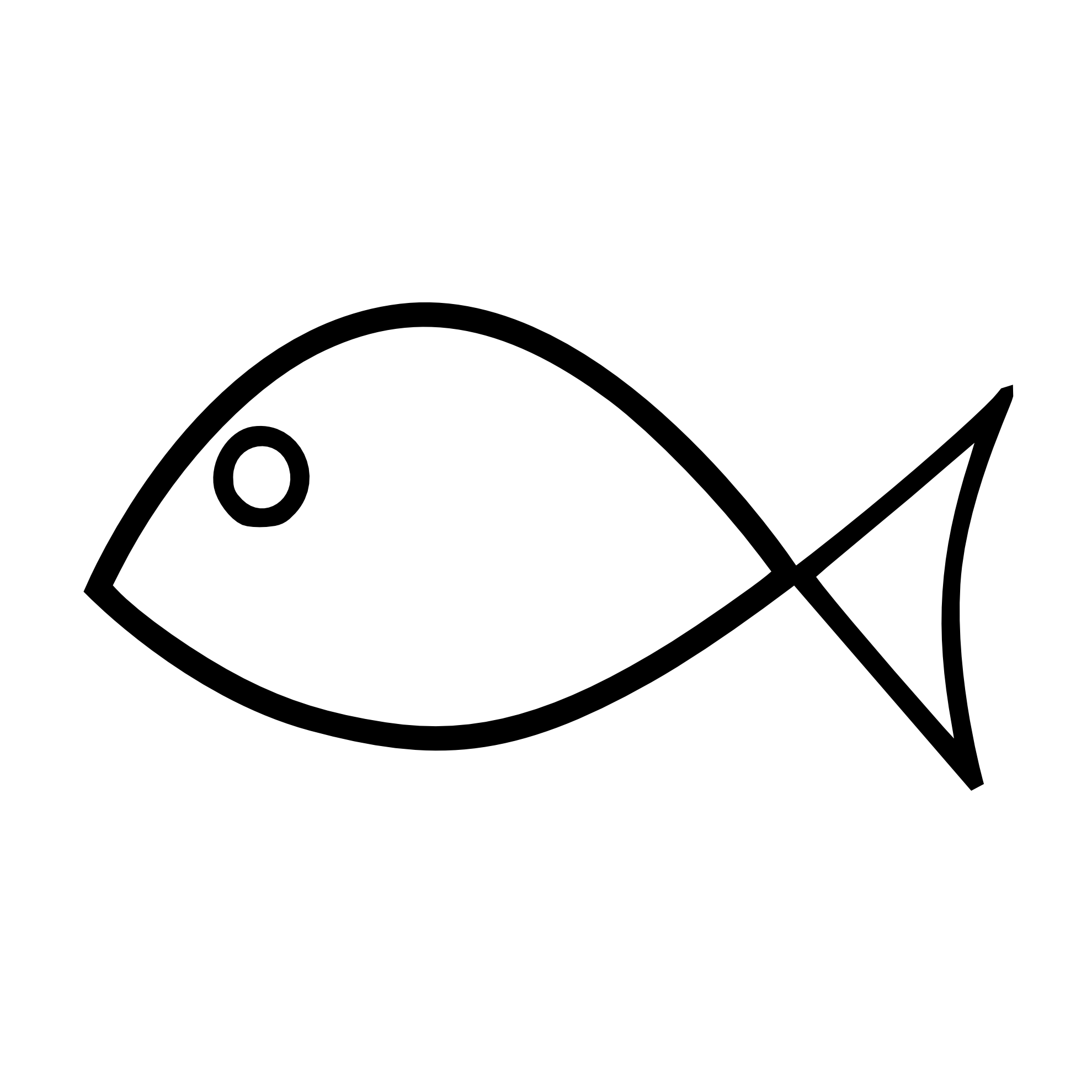Fish Outline Clipart Black And White | Clipart Panda - Free ...