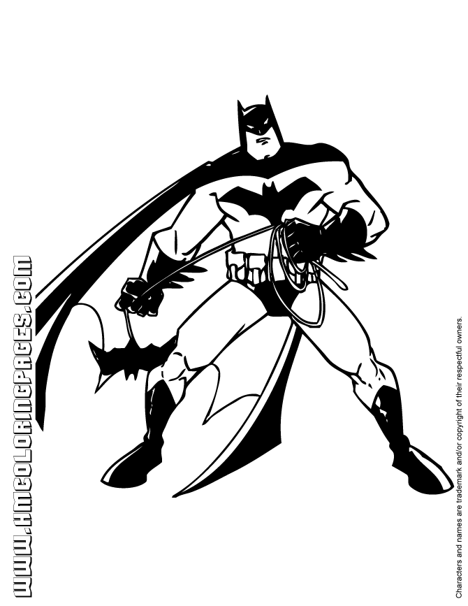 Free Printable Batman Coloring Pages | HM Coloring Pages