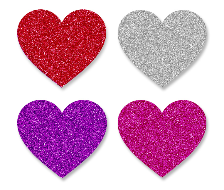 free glitter heart clipart - photo #4