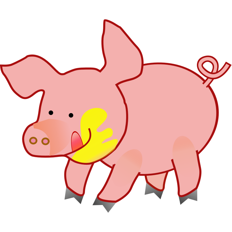 Happy Pigs Clip Art Images & Pictures - Becuo