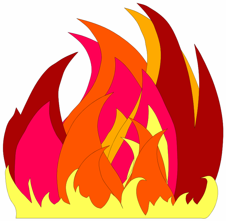 fire burning clipart - photo #6