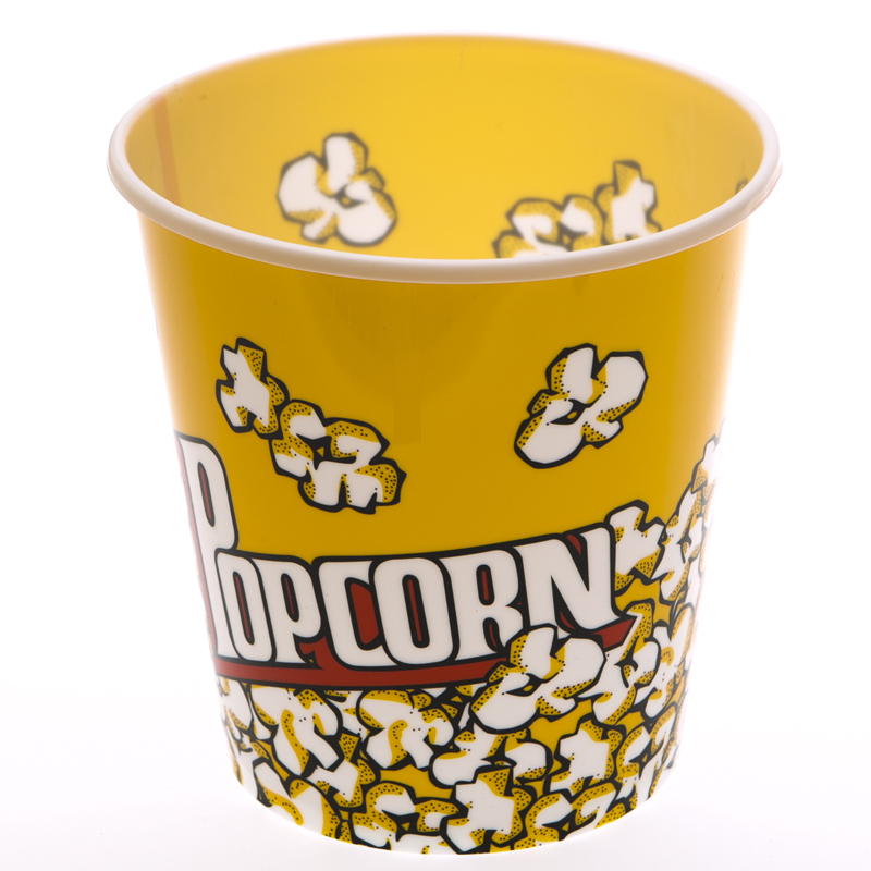 Plastic Movie Theatre Popcorn Bucket