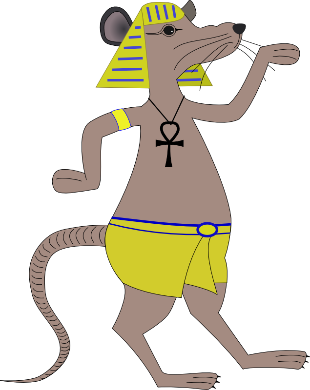 Clipart - Egyptian rodent
