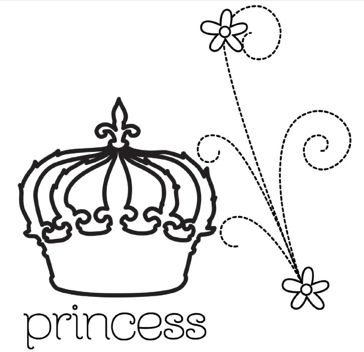 Princess Crown Template Pattern
