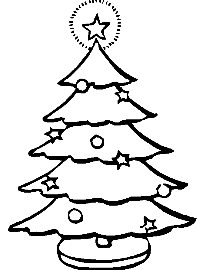 Christmas trees printable coloring pages | Best Coloring Pages ...