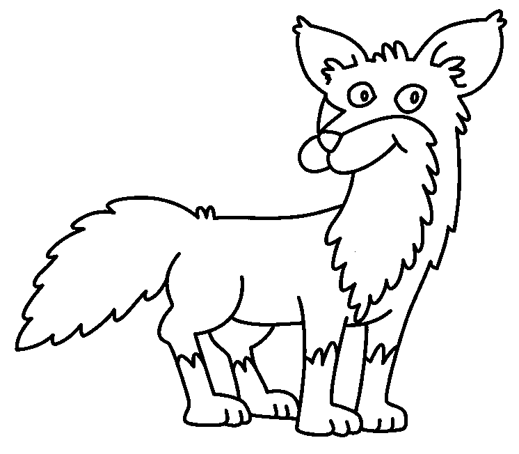 g fox co coloring pages - photo #12