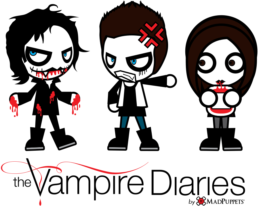 The Vampire Diaries by Mad Puppets by MadPuppetsOfficial on deviantART