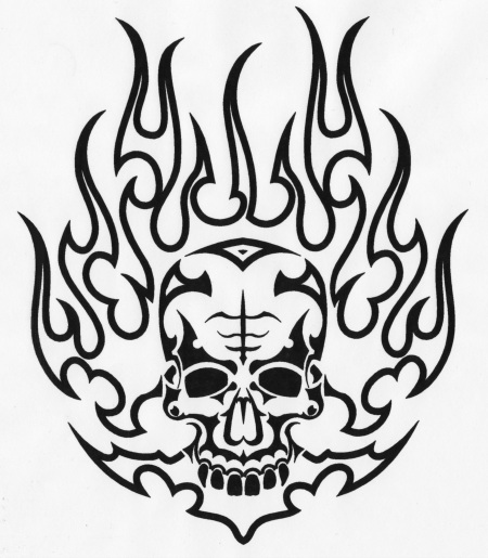 Inferno Fire Background For Design Use Image | Tattooing Tattoo ...