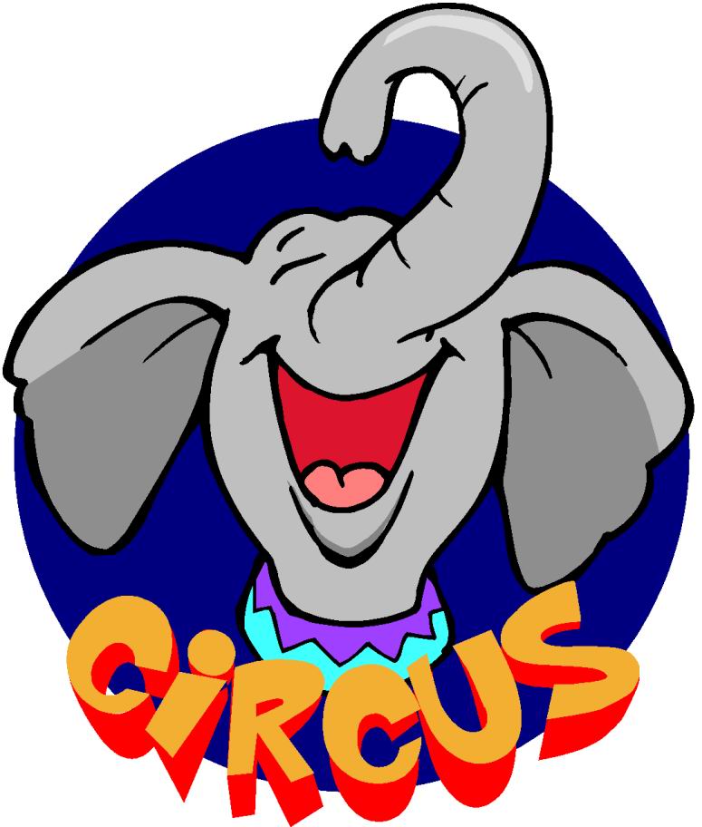 free circus elephant clipart - photo #24