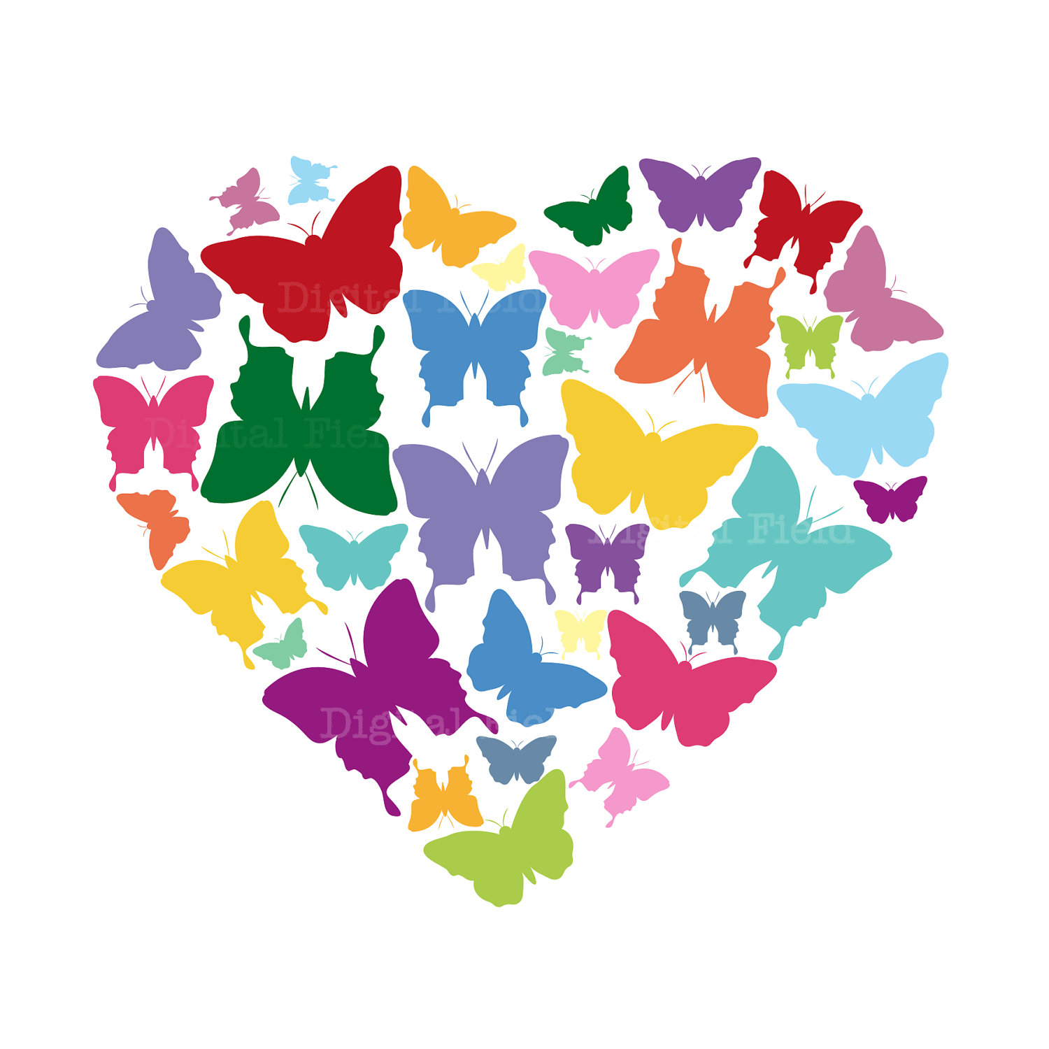 Printable Butterfly With Lines - ClipArt Best