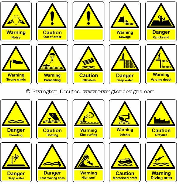 Warning Signs - Rivington Designs