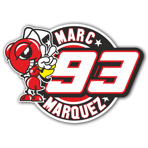 Sticker Marc Marquez 93