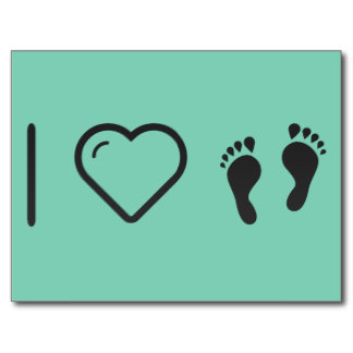 Human Footprint Postcards & Postcard Template Designs | Zazzle