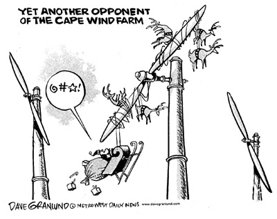 Wind Energy Landscapes - Editorial Cartoons