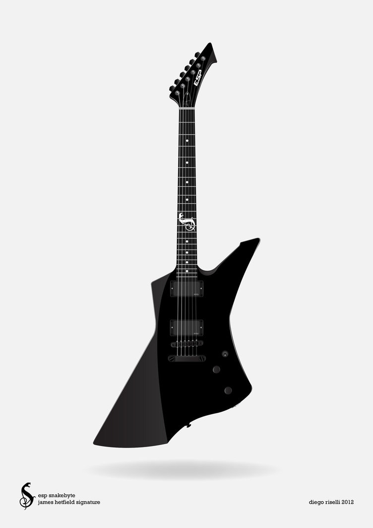 ESP Snakebyte Guitar Vector by funky23 on DeviantArt