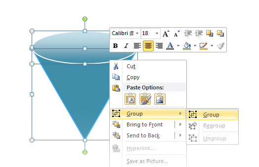 Drawing a 3D Cone in PowerPoint | PowerPoint Presentation