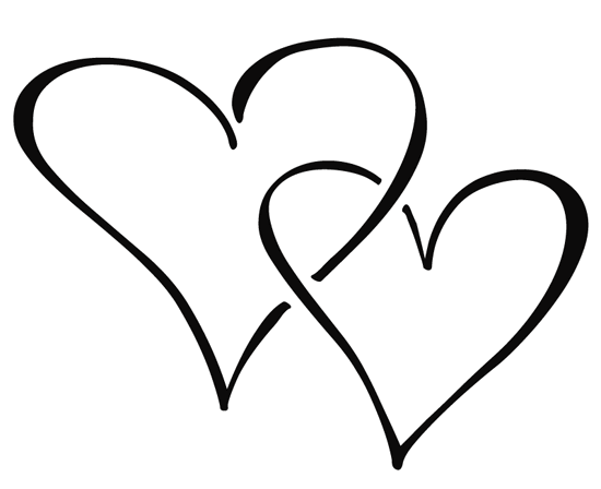 Love Heart Line Drawing images