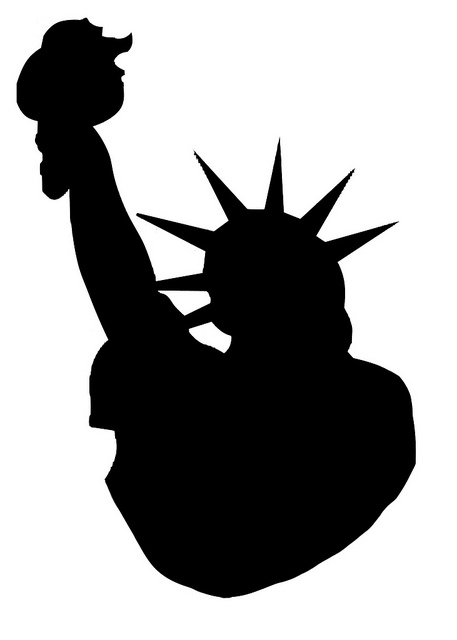 3824399-vector-silhouette-statue-of-liberty | Flickr - Photo ...