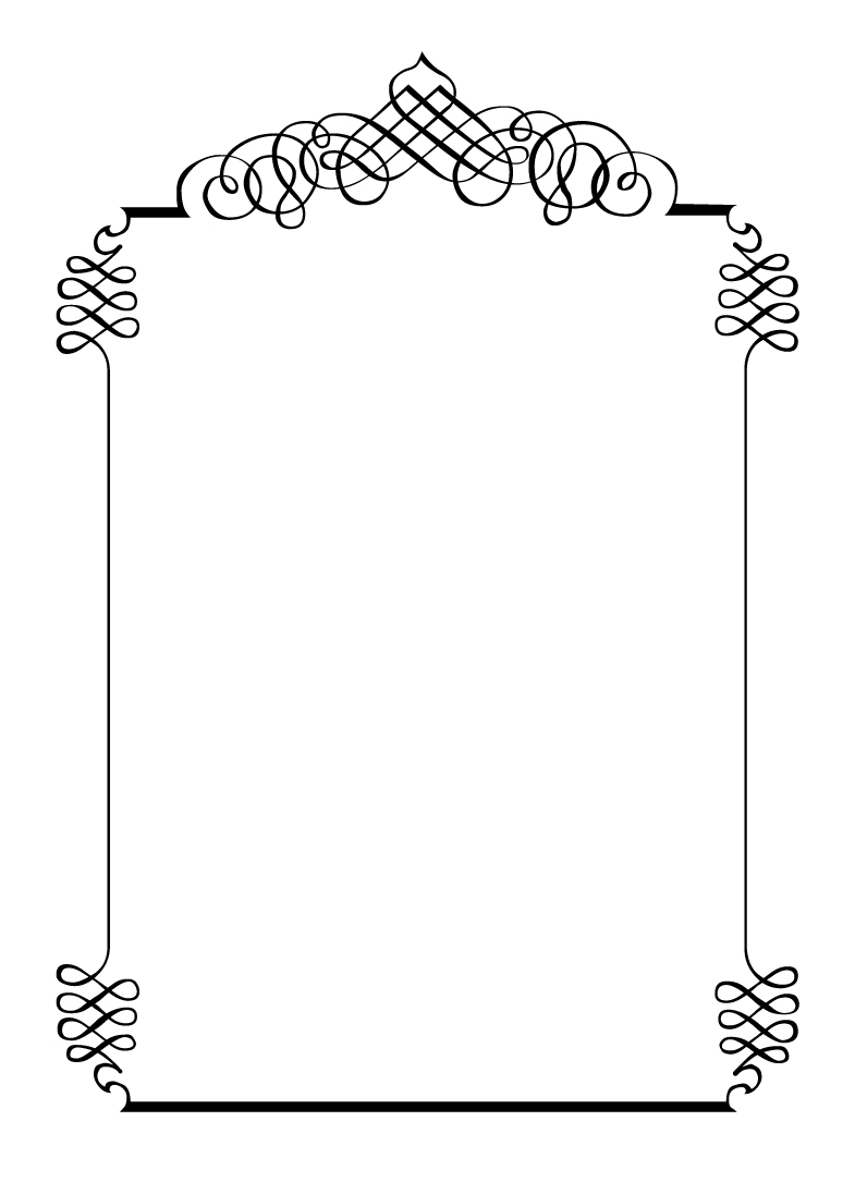 free border templates for pages