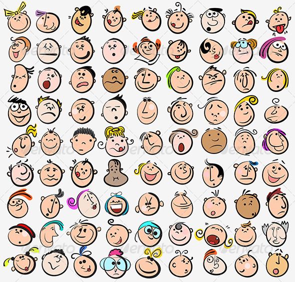 Cartoon-face-01-590.jpg (590×564) | cartoon faces for reference ...