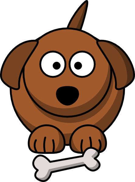 cute cartoon dog clip art #314 - Just Pixe
