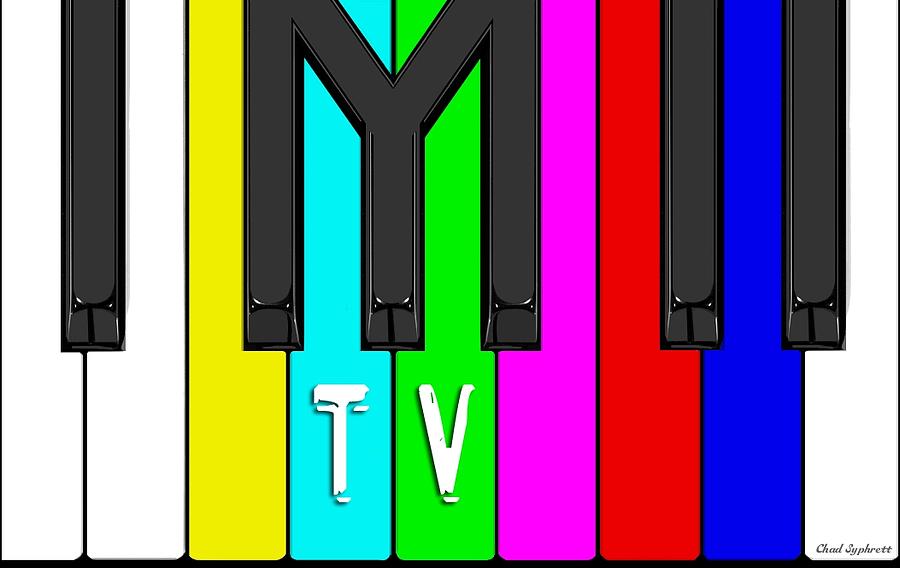 Mtv Logo Concept - Piano Keys In Tv Emergency Test Colors by Chad ...
