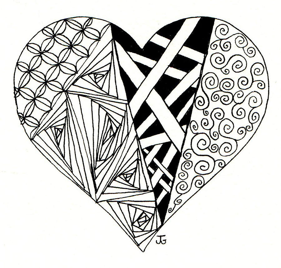 My Heart by Jennifer Griffen - My Heart Drawing - My Heart Fine ...