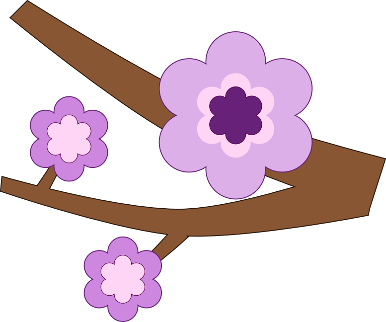 Purple Flower xochi.info scallywag Flowers Flower Art Clip Art ...