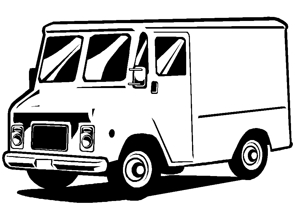 Coloring Page - Truck coloring pages 5