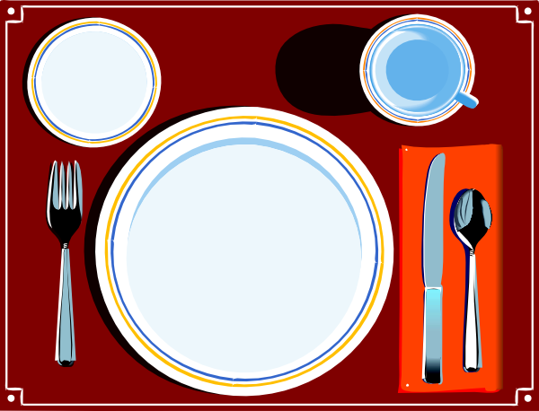 Table Setting Clipart - ClipArt Best