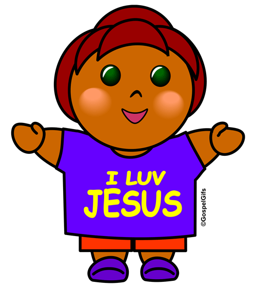 Christian Clip Art: Kids for Jesus Color Pictures: Anna