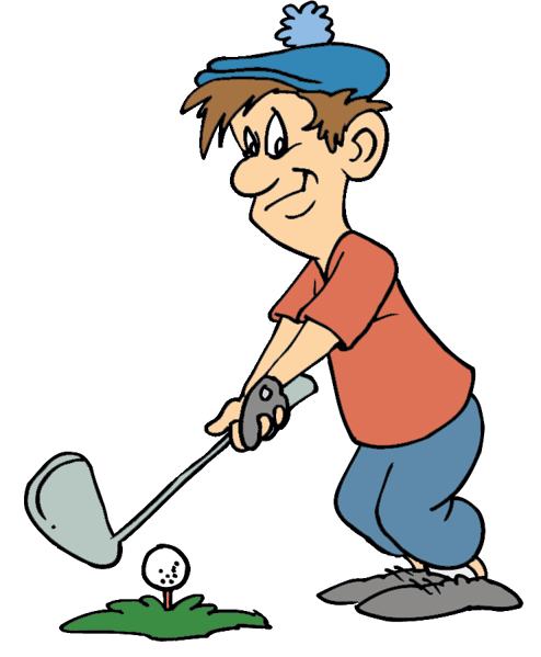 Pix For > Cute Golfing Clipart