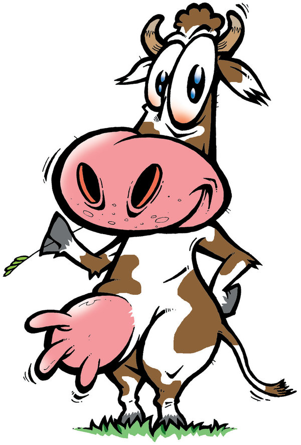 deviantART: More Like Jersey Cow - Colour Drawing by balloonfactory