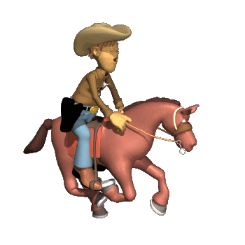 Cowboy On Horse Cartoon - Cliparts.co