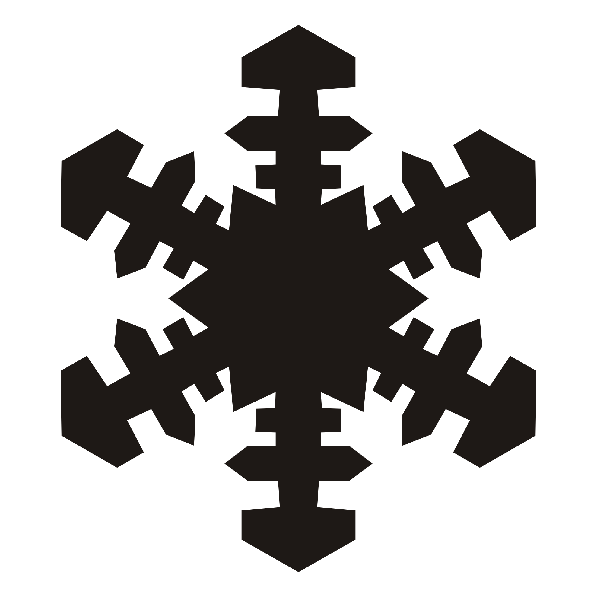 Clipart Snowflakes - ClipArt Best