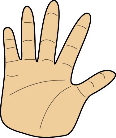 Left Hand Clip Art - Left Hand Image