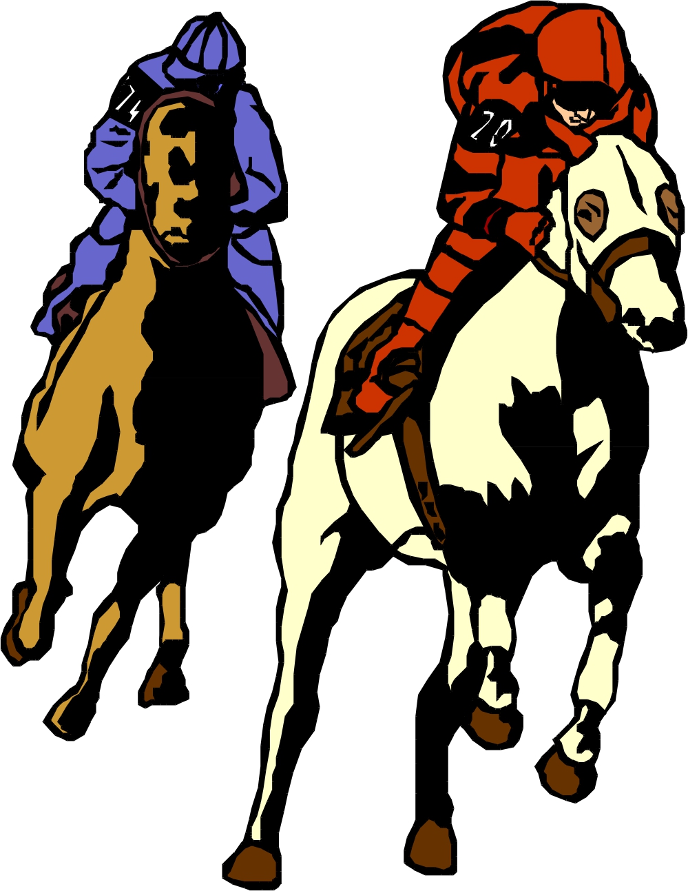 Horse Racing Clip Art Free Cliparts.co