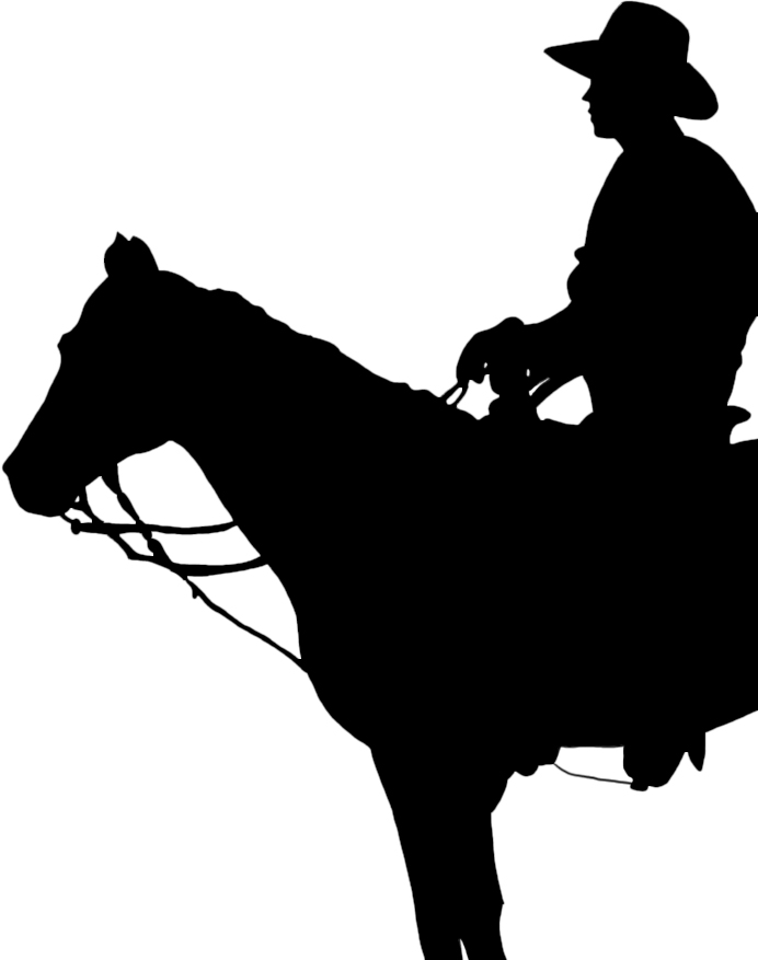 Cowboy Silhouette by RancidAlice on deviantART