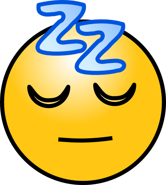 Snoring Sleeping Zz Smiley Clip Art at Clker.com - vector clip art ...