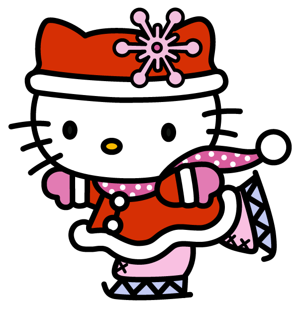Free Vector Clipart: Christmas Hello Kitty | Tuts King