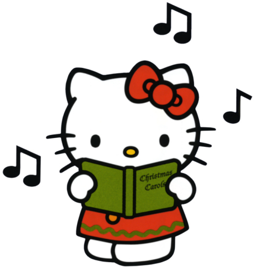 Group of: Christmas Hello Kitty Cartoon Character Clipart Image 3 ...