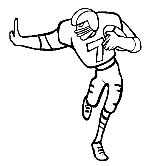 Cool Football Player Drawings images