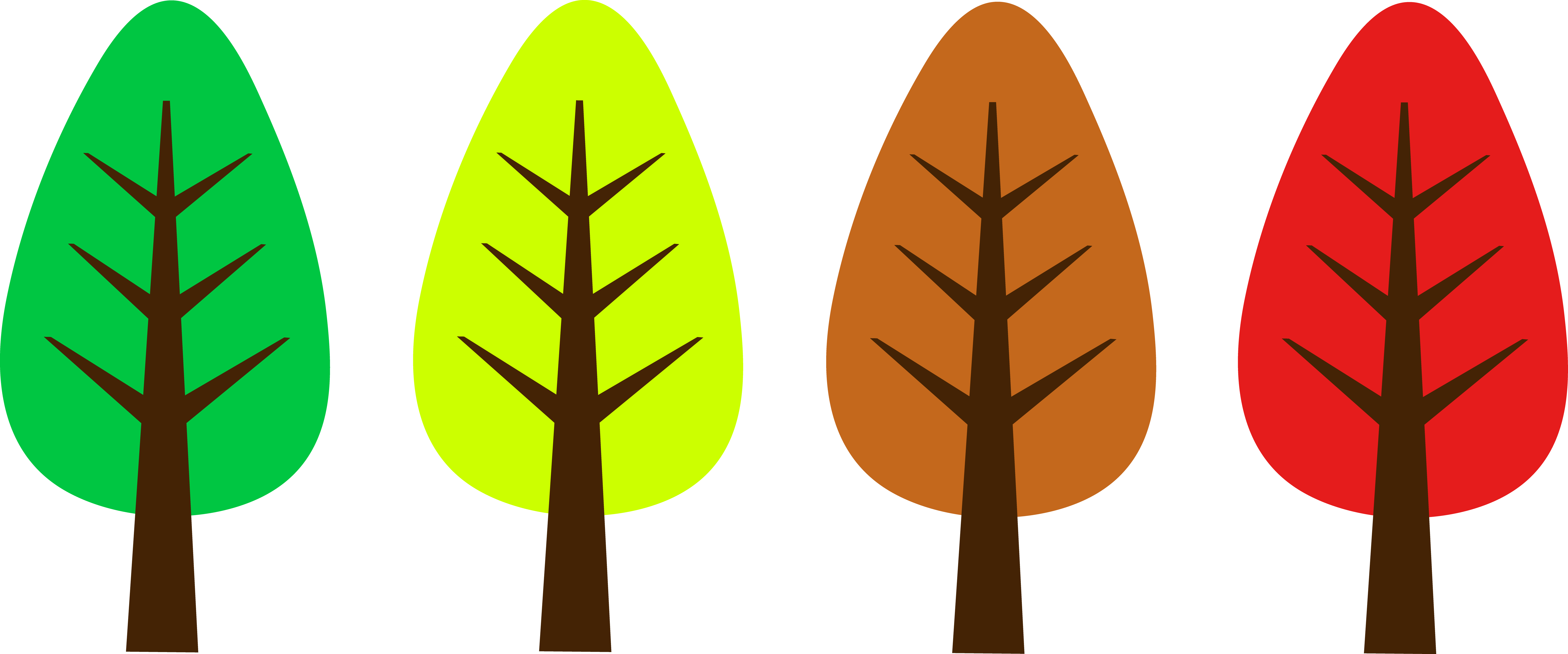 clip art cartoon trees - photo #43