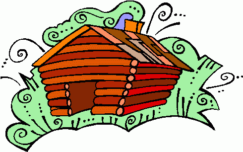 Pix For > Mountain Cabin Clip Art