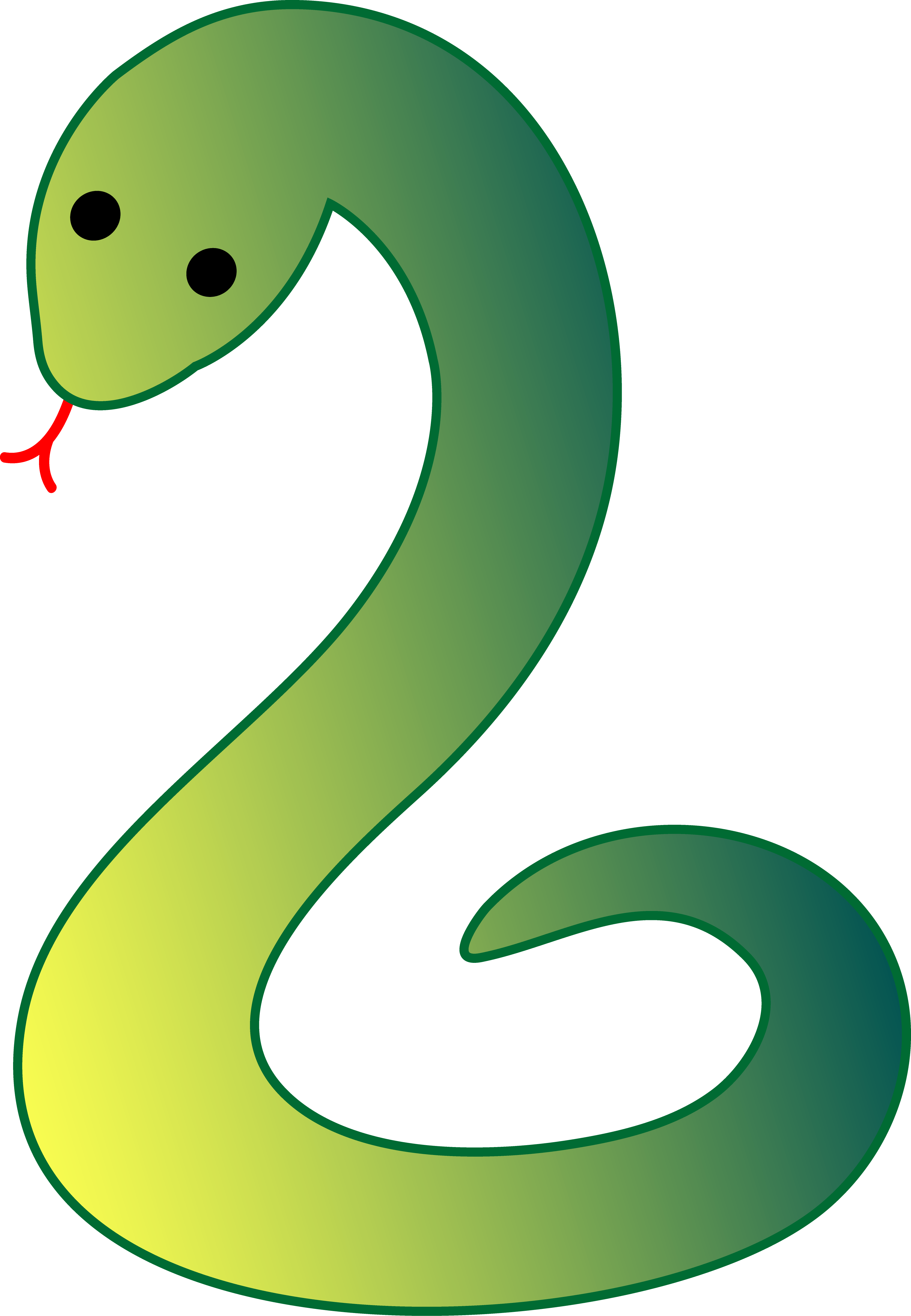 Snake Clip Art Black And White | Clipart Panda - Free Clipart Images