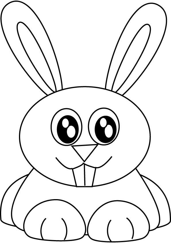 Related Pictures Coloring Pages Bunny With Flower Holidays Free ...