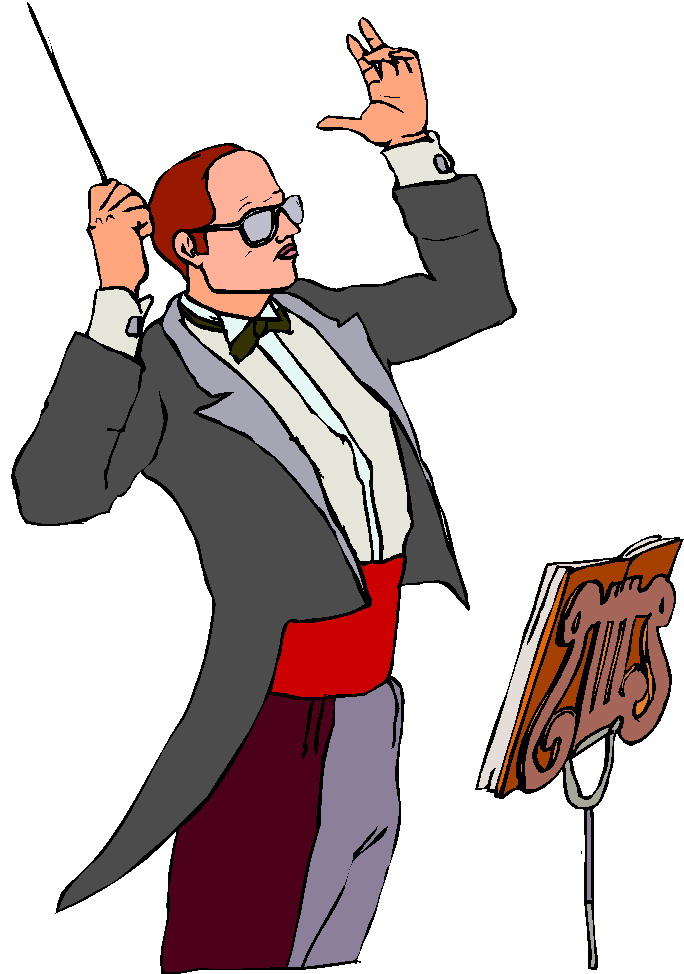 free clipart music director - photo #23