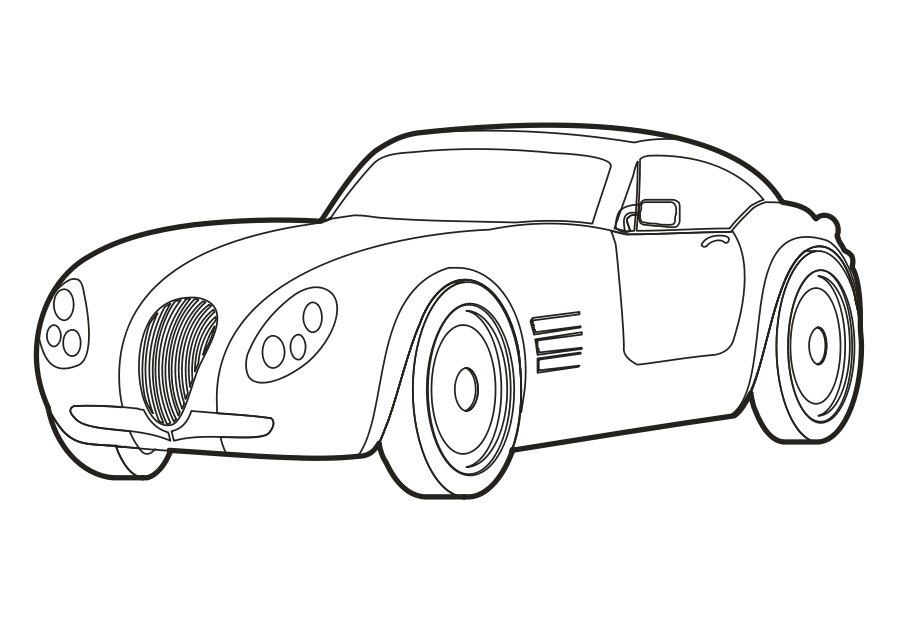 Sport Car Clipart, vector clip art online, royalty free design ...